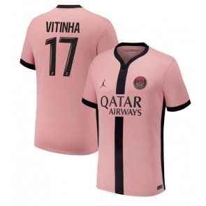 Paris Saint-Germain Vitinha #17 Alternativní Dres 2024-25 Krátký Rukáv